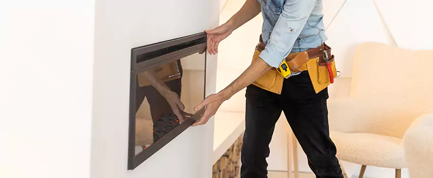 Metal Fireplace Installation in Rock Springs, Wyoming